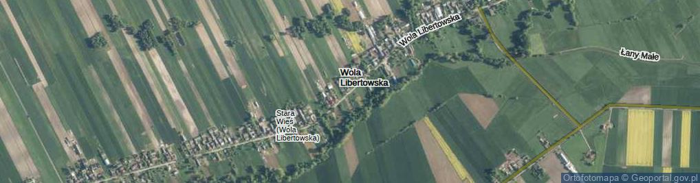Zdjęcie satelitarne Wola Libertowska ul.